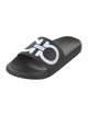 Salvatore Ferragamo Rubber Printed Slides