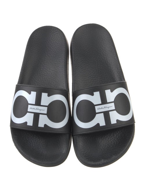Salvatore Ferragamo Rubber Printed Slides