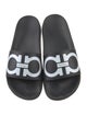Salvatore Ferragamo Rubber Printed Slides