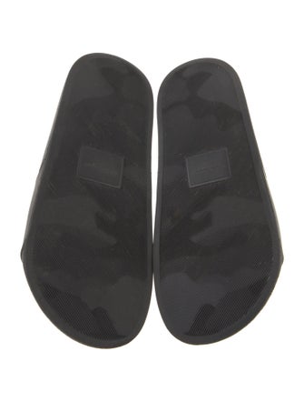 Salvatore Ferragamo Rubber Printed Slides