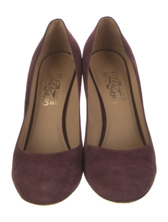 Salvatore Ferragamo Suede Pumps