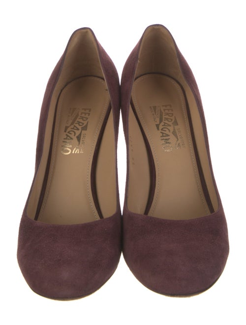 Salvatore Ferragamo Suede Pumps