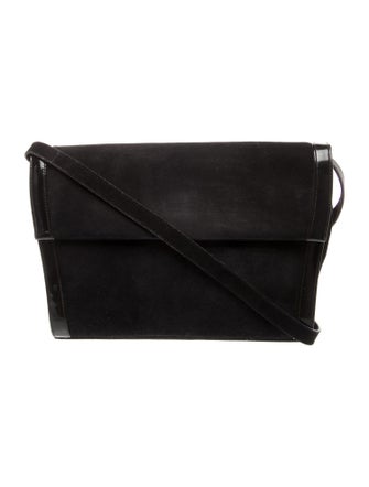 Salvatore Ferragamo Suede Crossbody Bag