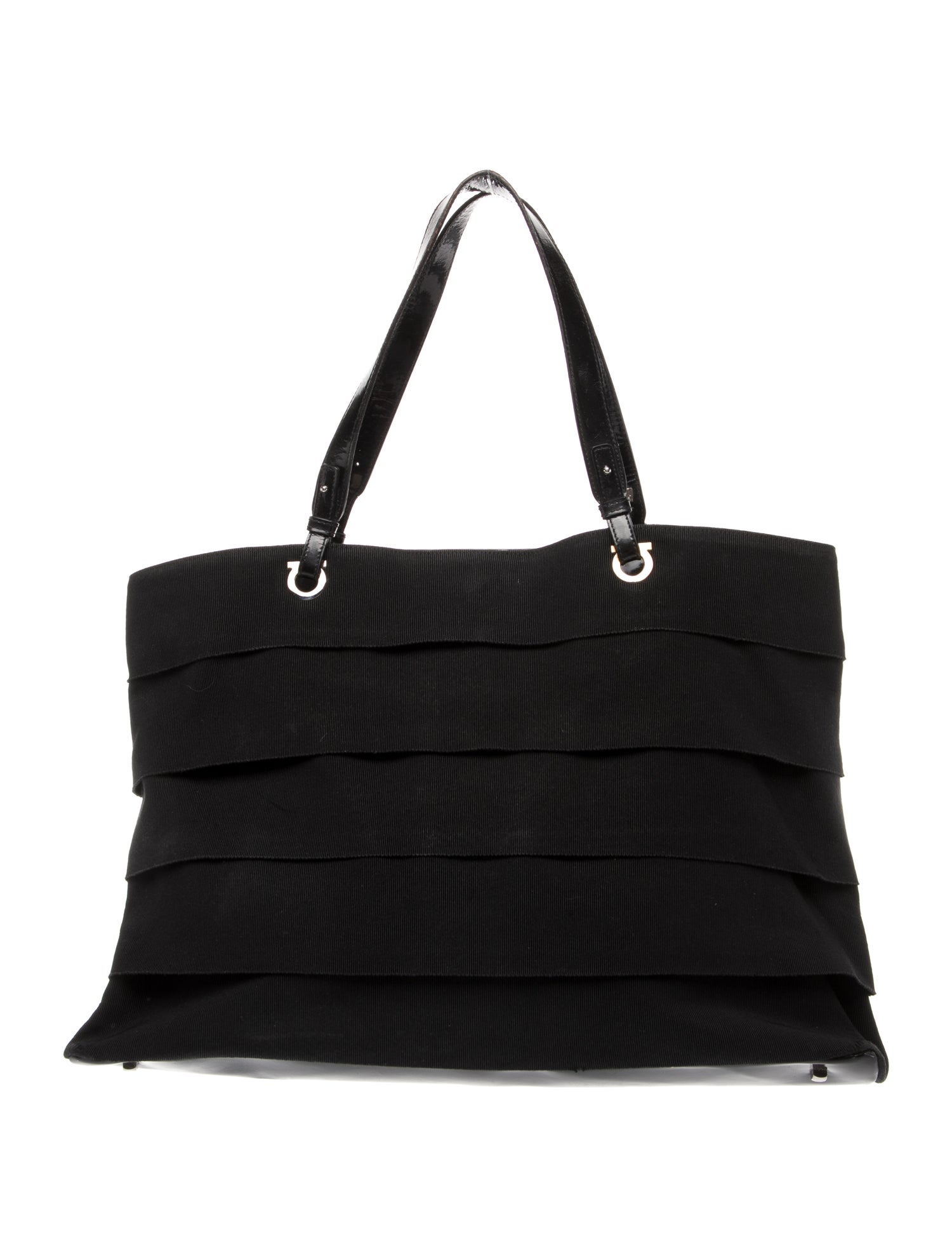 Salvatore Ferragamo Canvas Shoulder Bag