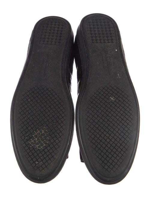 Salvatore Ferragamo Vara Bow Accent Leather Ballet Flats