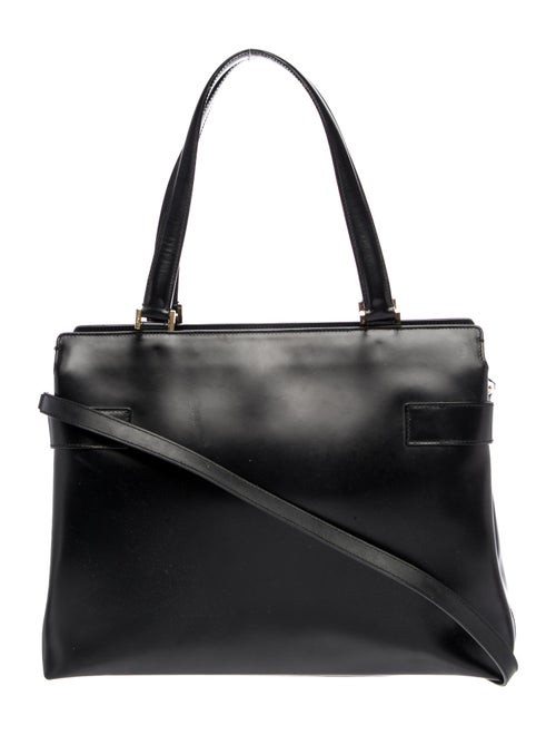 Salvatore Ferragamo Leather Top Handle Bag