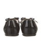 Salvatore Ferragamo Vara Bow Accent Patent Leather Ballet Flats