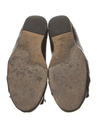 Salvatore Ferragamo Vara Bow Accent Patent Leather Ballet Flats