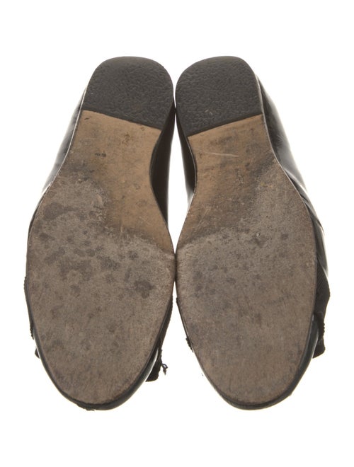 Salvatore Ferragamo Vara Bow Accent Patent Leather Ballet Flats