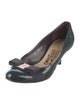 Salvatore Ferragamo Vara Bow Accent Patent Leather Pumps