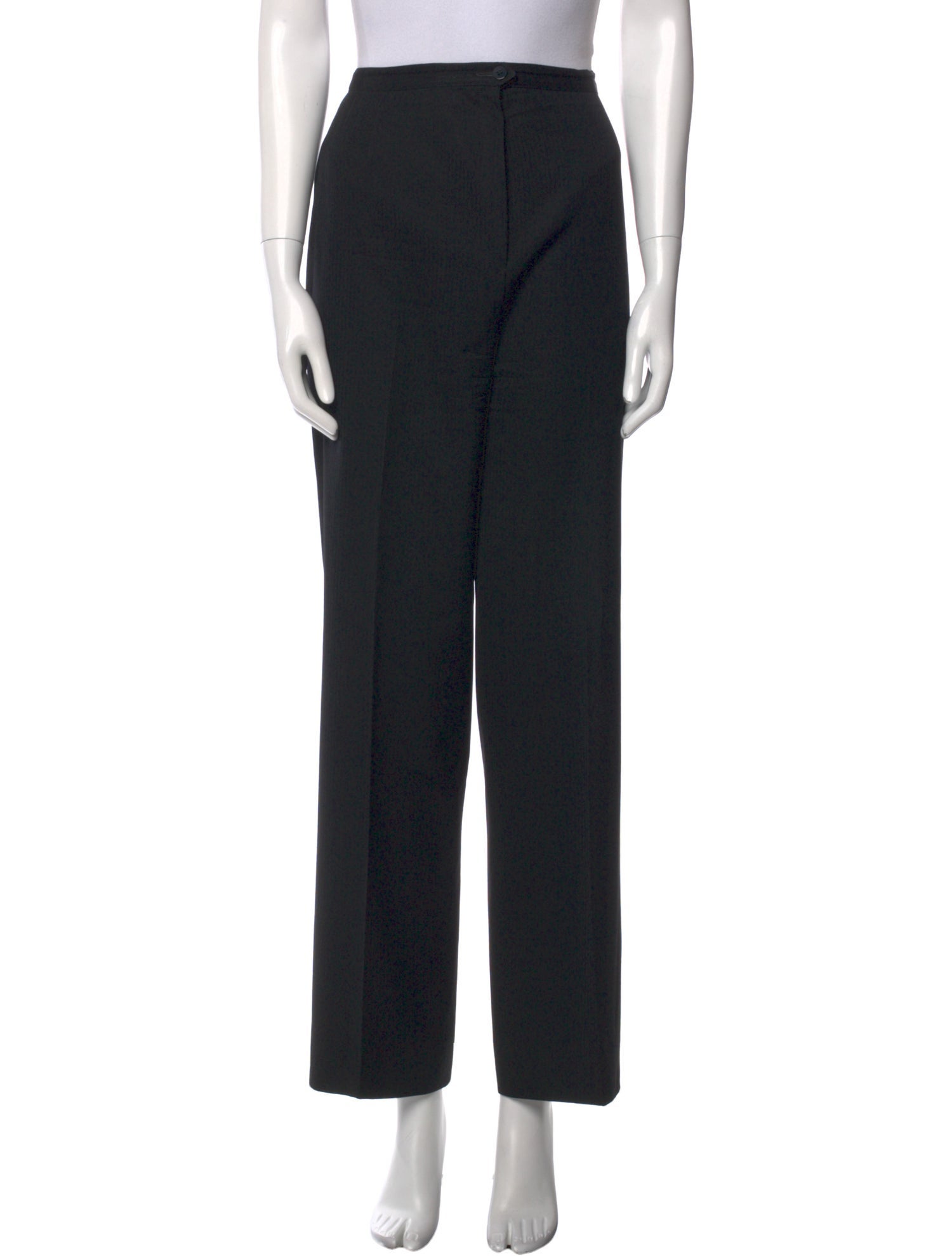 Salvatore Ferragamo Wool Wide Leg Pants