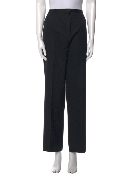 Salvatore Ferragamo Wool Wide Leg Pants
