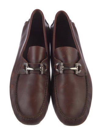 Salvatore Ferragamo Leather Drivers