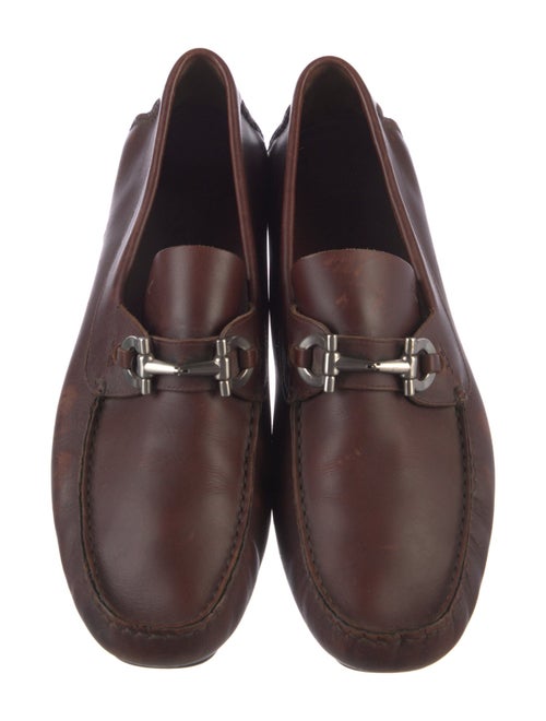 Salvatore Ferragamo Leather Drivers