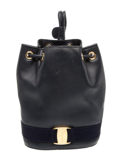 Salvatore Ferragamo Leather Bucket Bag
