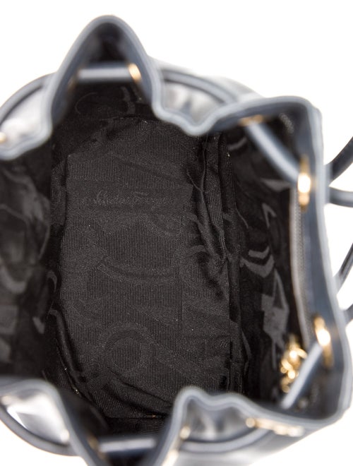 Salvatore Ferragamo Leather Bucket Bag
