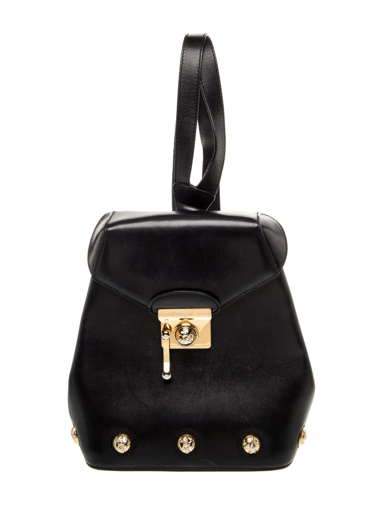 Salvatore Ferragamo Leather Belt Bag