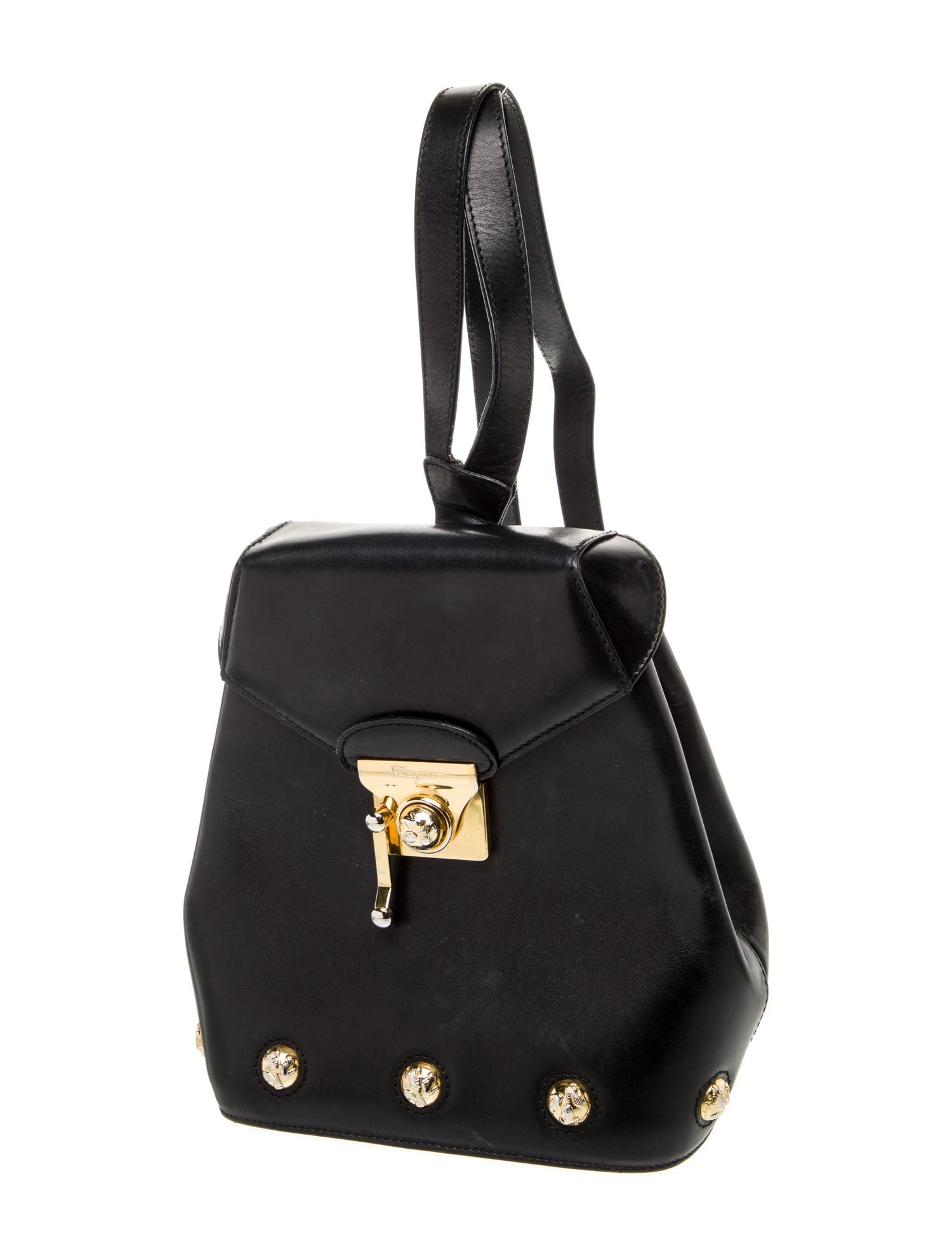 Salvatore Ferragamo Leather Belt Bag