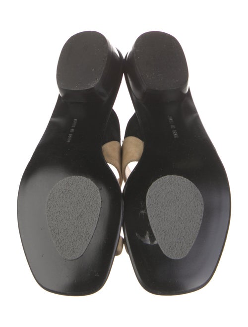 Salvatore Ferragamo Suede Slides