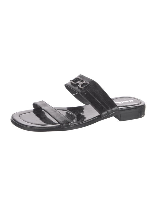 Salvatore Ferragamo Patent Leather Slides