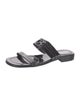 Salvatore Ferragamo Patent Leather Slides