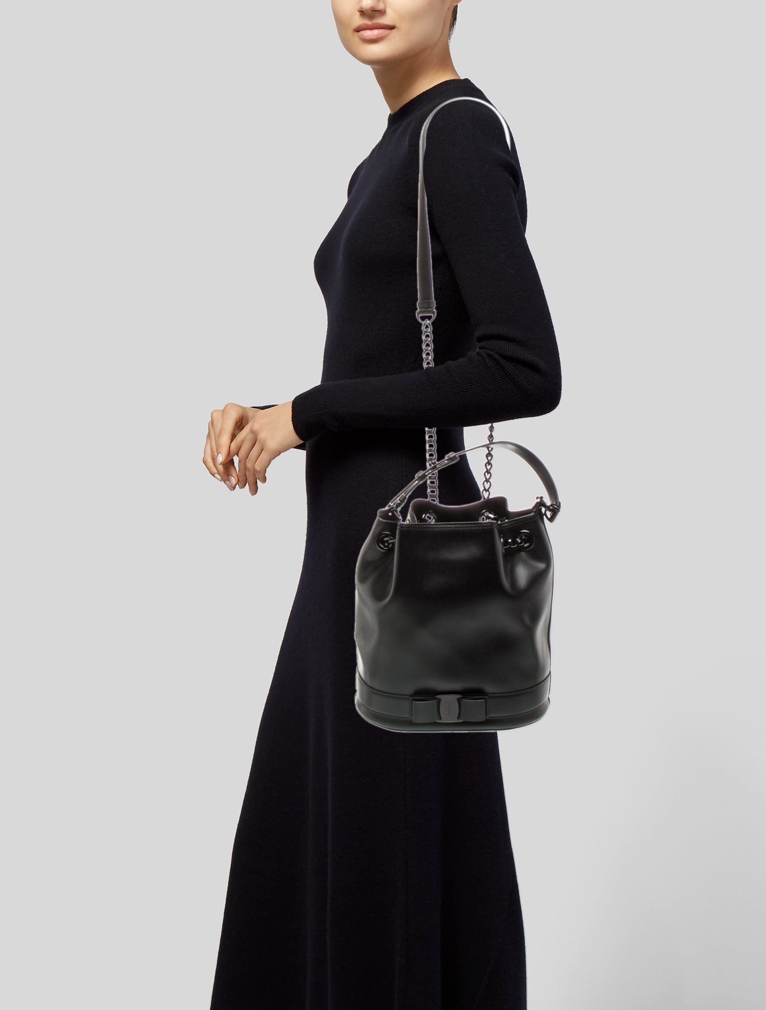 Salvatore Ferragamo Vara Bow Top Handle Bag