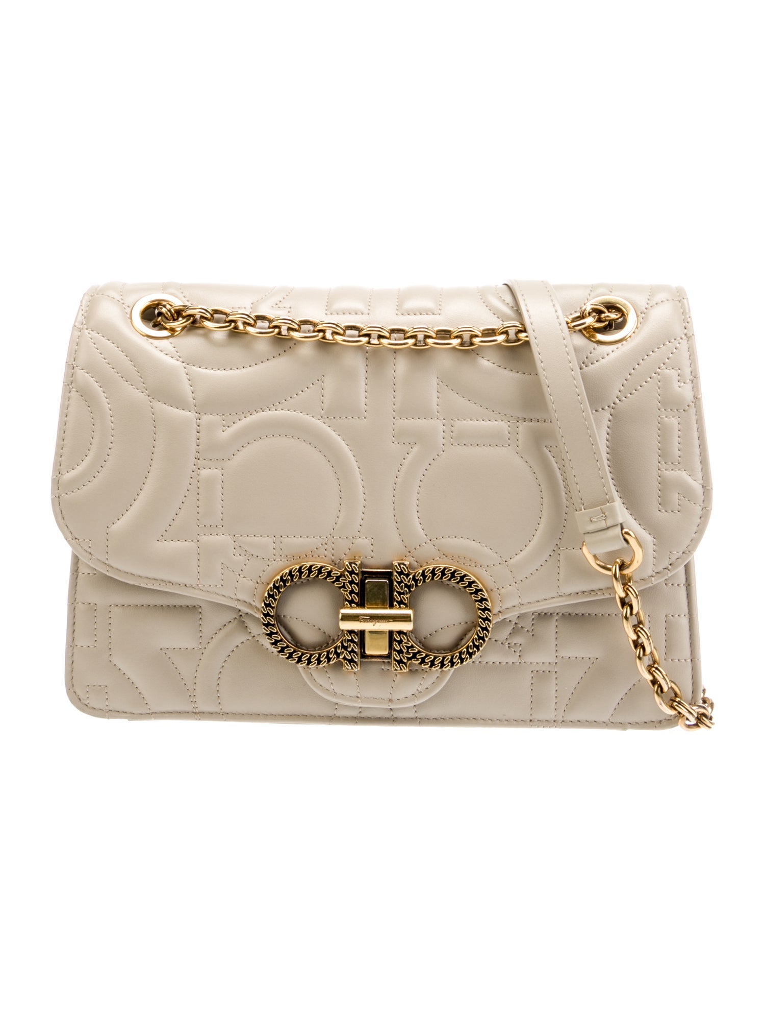 Salvatore Ferragamo Quilted Shoulder Bag