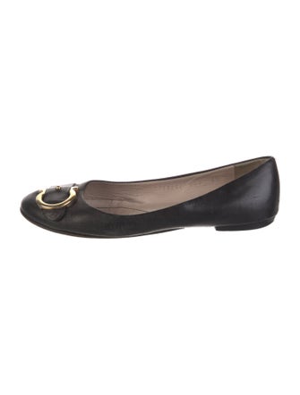 Salvatore Ferragamo Leather Ballet Flats