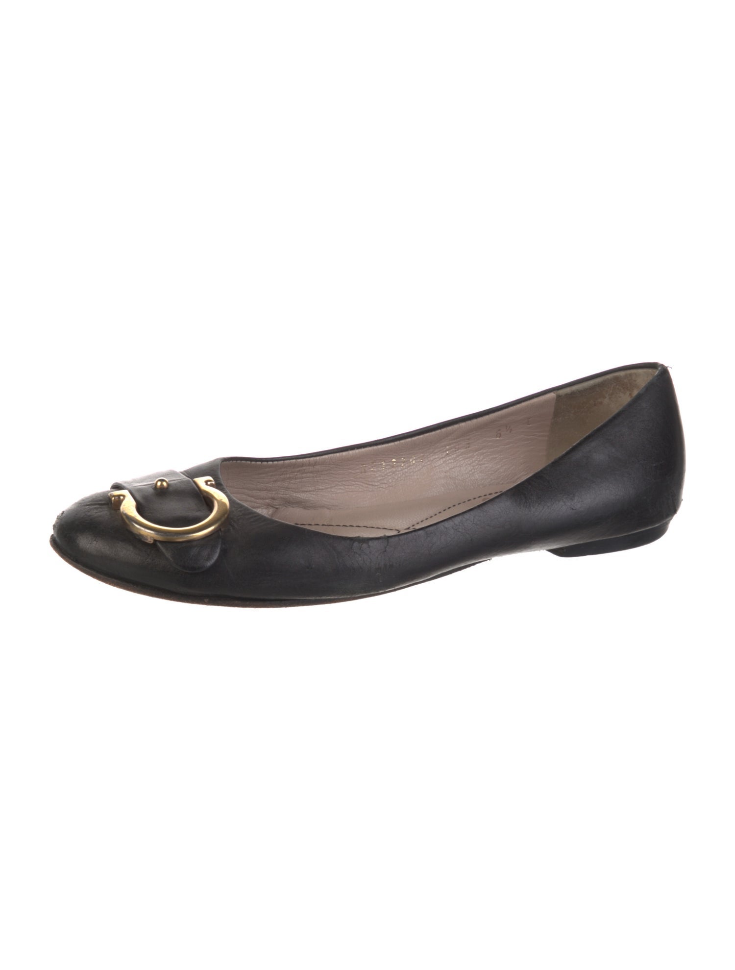 Salvatore Ferragamo Leather Ballet Flats