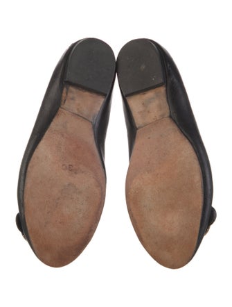 Salvatore Ferragamo Leather Ballet Flats