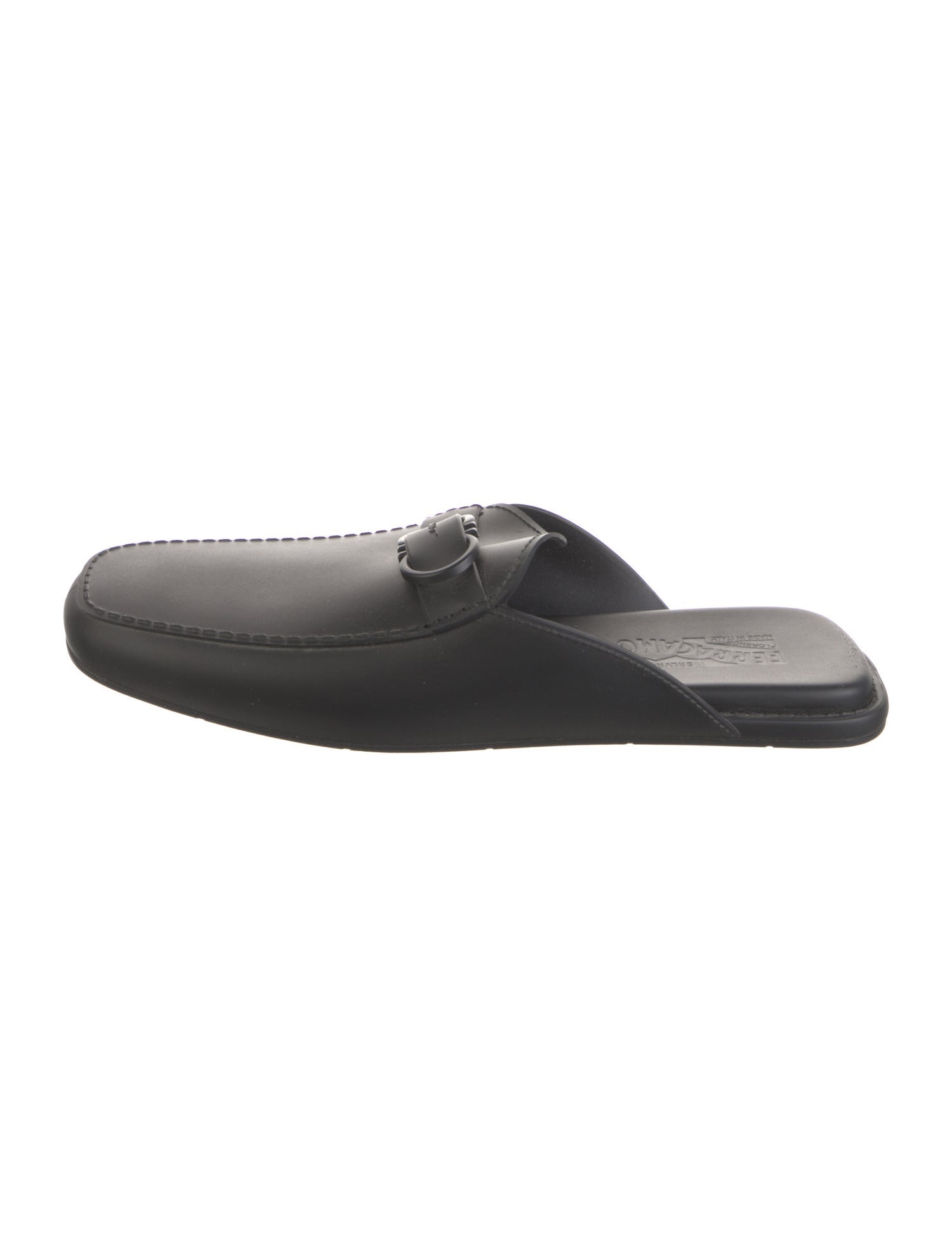 Salvatore Ferragamo Leather Slippers
