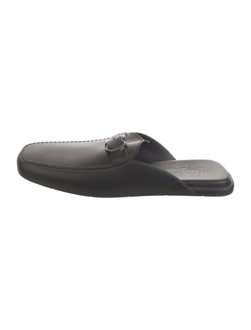 Salvatore Ferragamo Leather Slippers