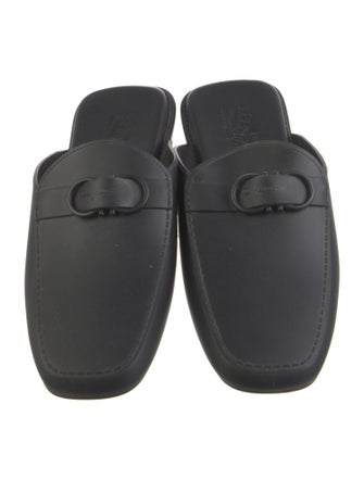 Salvatore Ferragamo Leather Slippers