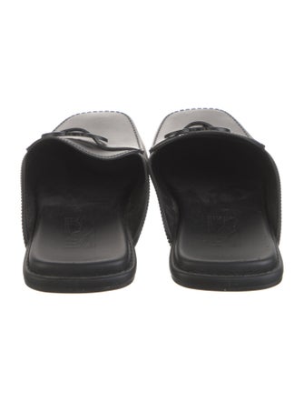 Salvatore Ferragamo Leather Slippers