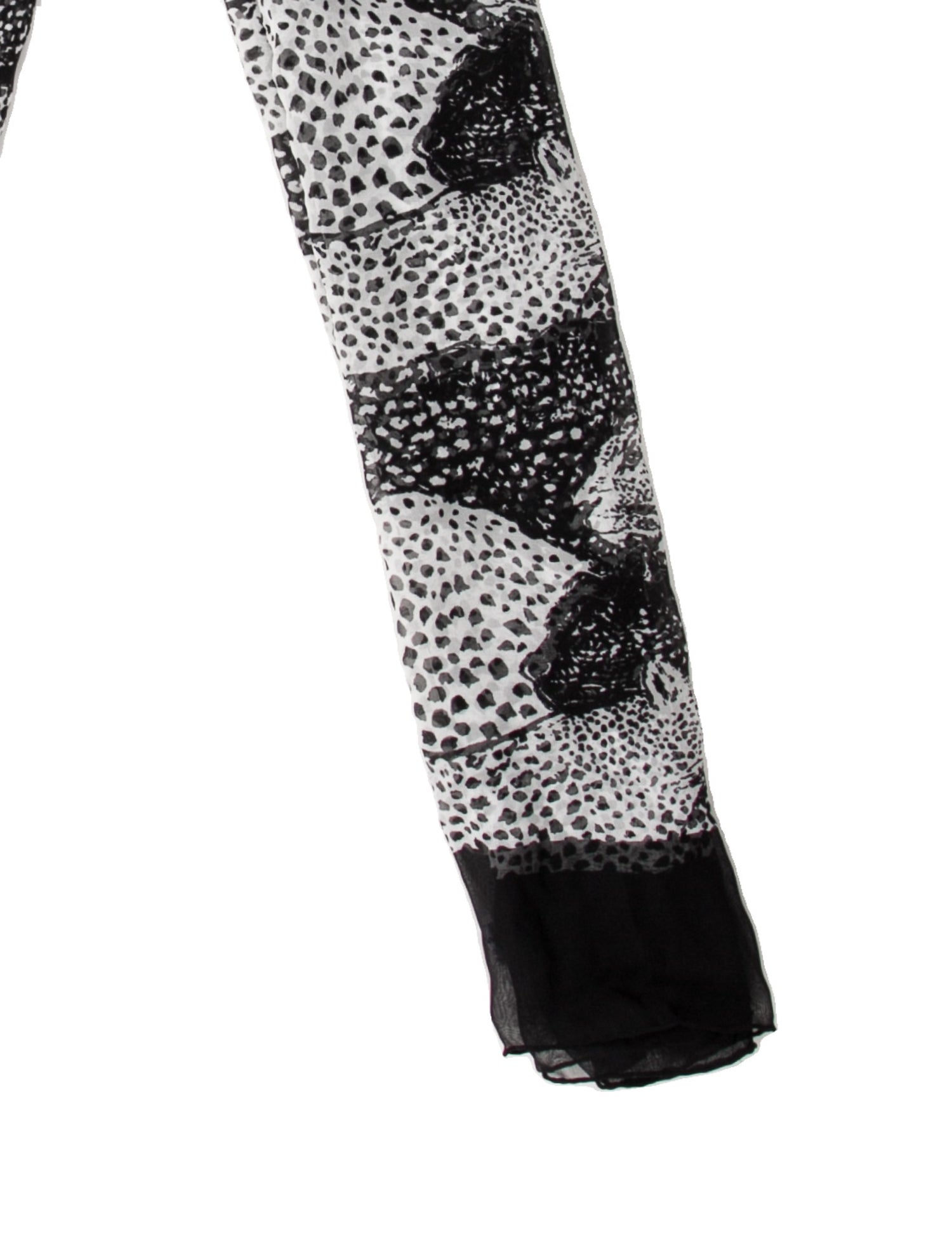 Salvatore Ferragamo Silk Striped Scarf