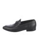 Salvatore Ferragamo Horsebit Accent Leather Dress Loafers