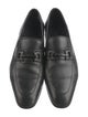 Salvatore Ferragamo Horsebit Accent Leather Dress Loafers