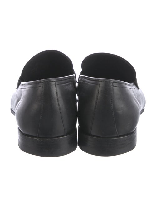 Salvatore Ferragamo Horsebit Accent Leather Dress Loafers