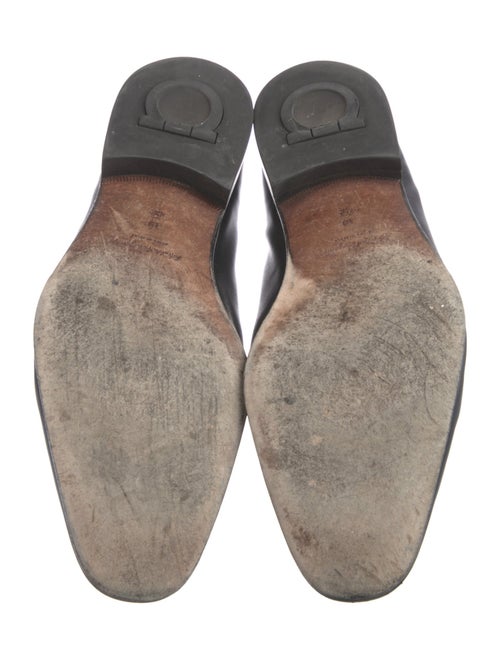 Salvatore Ferragamo Horsebit Accent Leather Dress Loafers