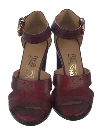 Salvatore Ferragamo Leather Sandals