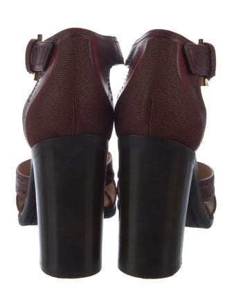 Salvatore Ferragamo Leather Sandals