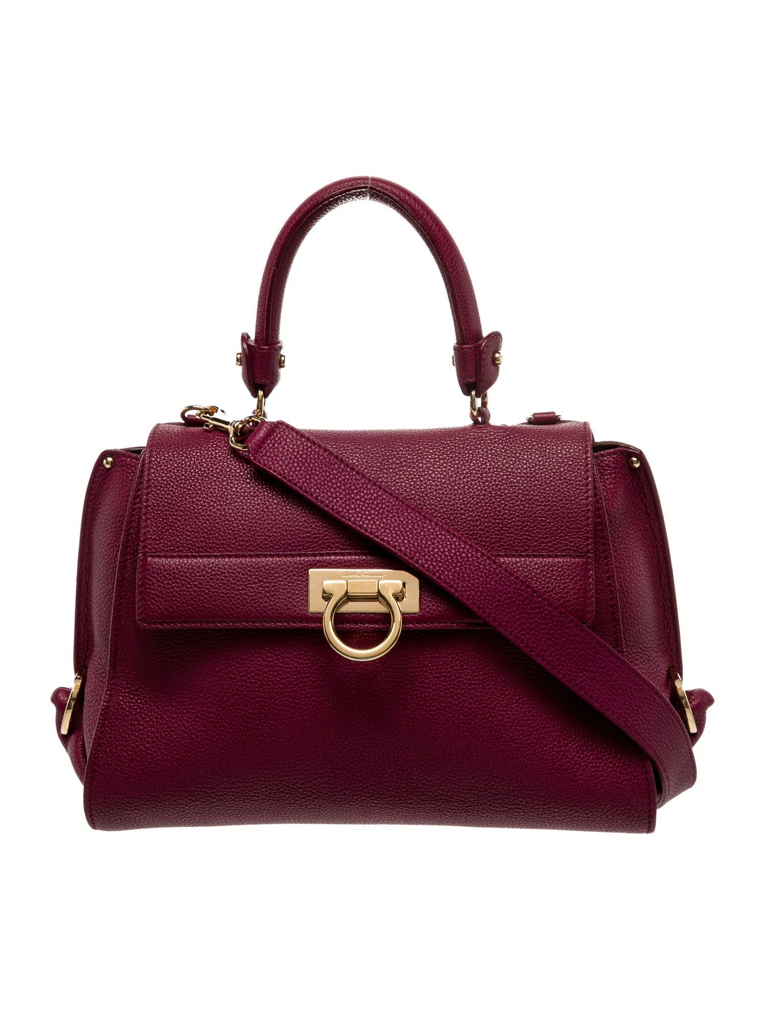 Salvatore Ferragamo Leather Shoulder Bag