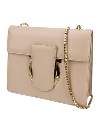 Salvatore Ferragamo Leather Crossbody Bag