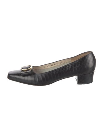 Salvatore Ferragamo Leather Ballet Flats