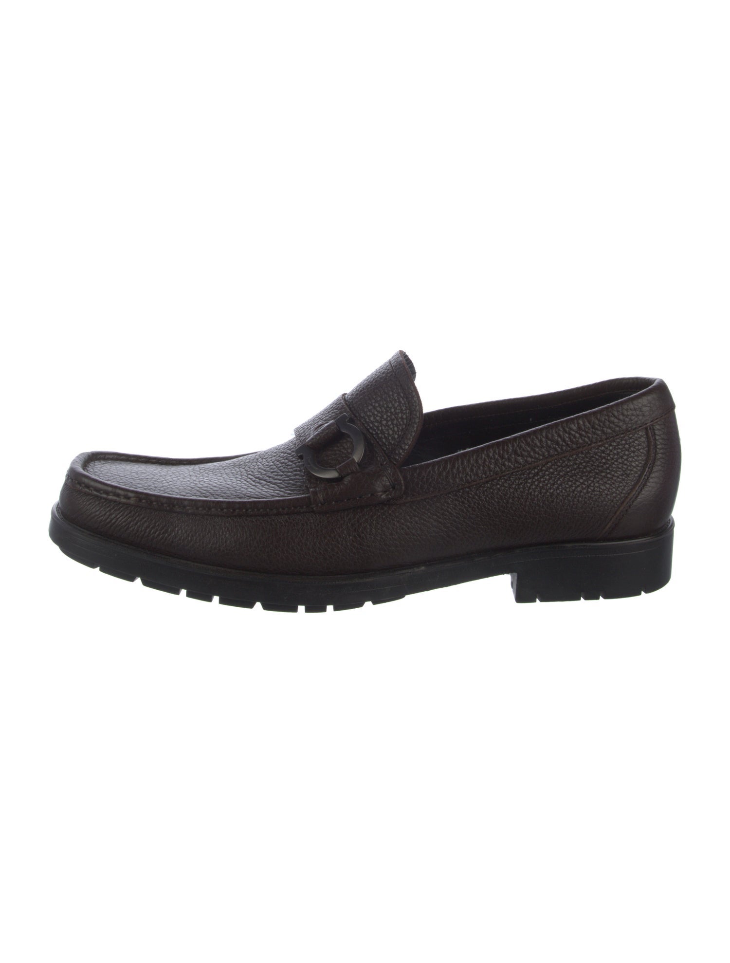 Salvatore Ferragamo Leather Dress Loafers
