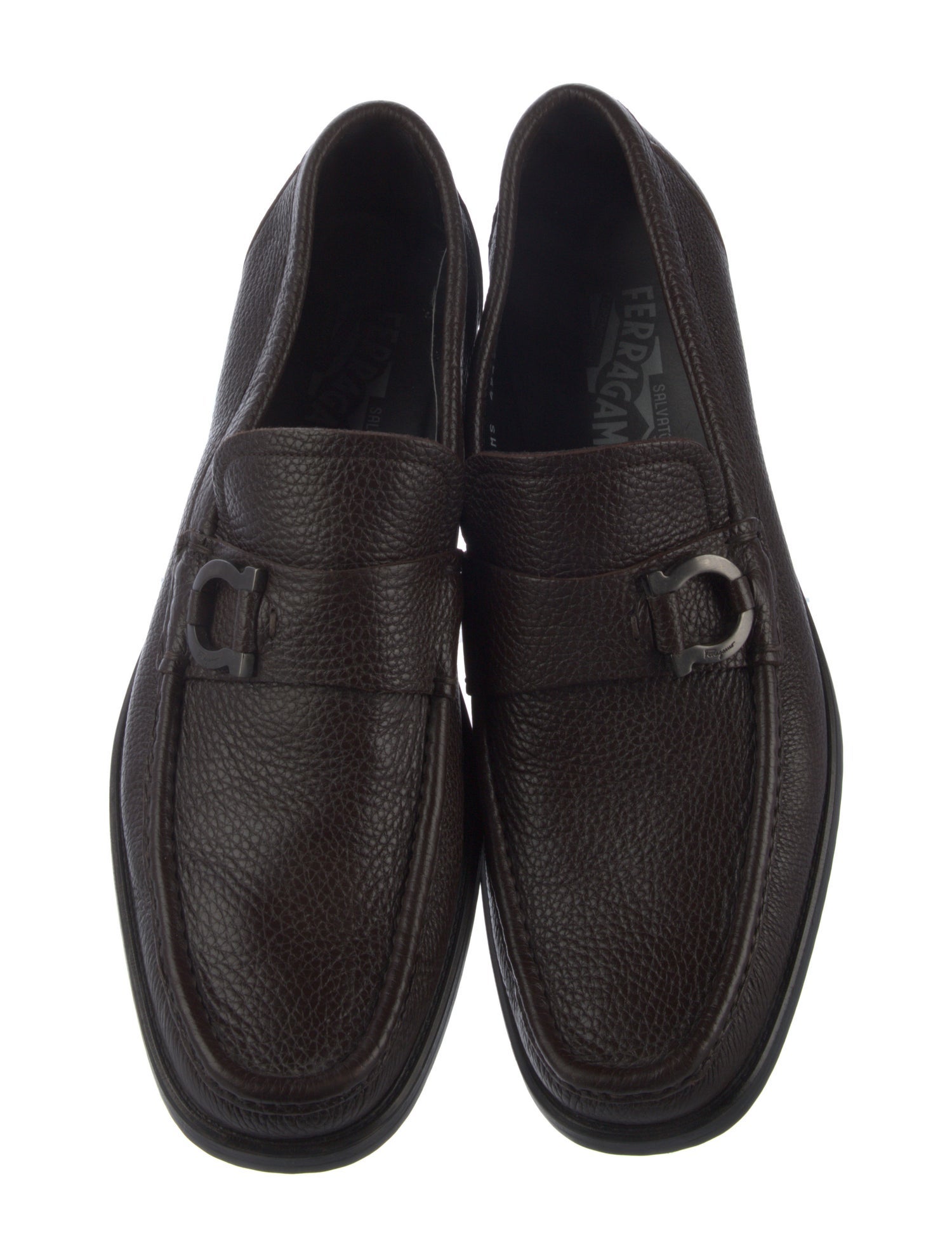 Salvatore Ferragamo Leather Dress Loafers