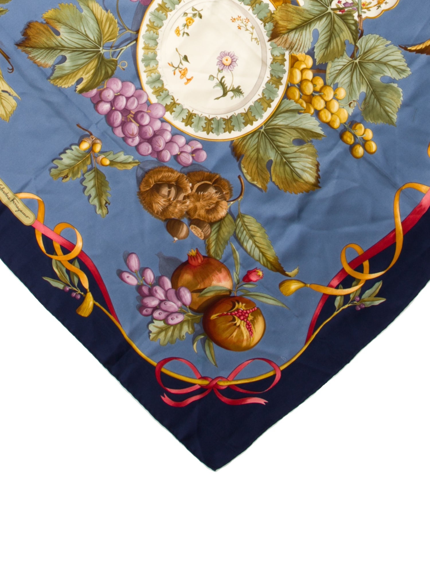 Salvatore Ferragamo Silk Printed Scarf