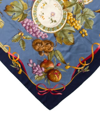 Salvatore Ferragamo Silk Printed Scarf