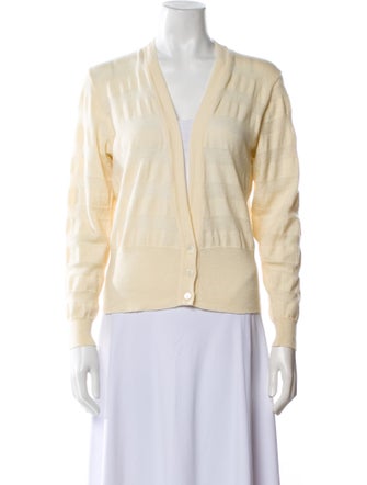 Salvatore Ferragamo Wool V-Neck Sweater