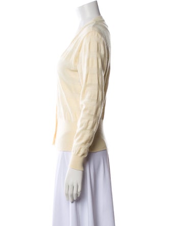 Salvatore Ferragamo Wool V-Neck Sweater